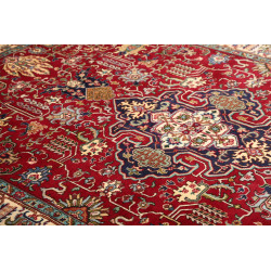 Hand Made Rug Tabriz Persia 193x286 Red Cream