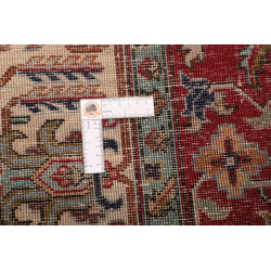 Hand Made Rug Tabriz Persia 193x286 Red Cream