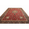Hand Made Rug Tabriz Persia 305x400 Red Dark Bl