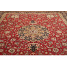 Hand Made Rug Tabriz Persia 305x400 Red Dark Bl