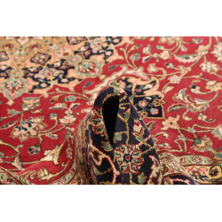 Hand Made Rug Tabriz Persia 305x400 Red Dark Bl