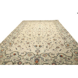 Tappeto Originale Kashan Persia 333x455 Verde S
