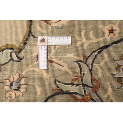 Tappeto Originale Kashan Persia 333x455 Verde S