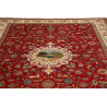Hand Made Rug Tabriz Persia 242x343 Red Cream