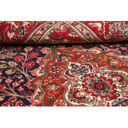 Hand Made Rug Tabriz Persia 200x300 Red Blue