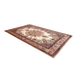 Hand Made Rug Tabriz Persia 198x304 Cream Red
