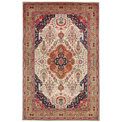 Hand Made Rug Tabriz Persia 198x303 Cream Terra