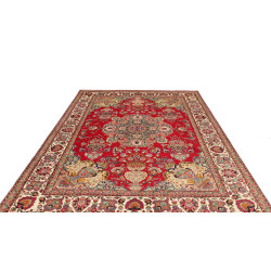 Hand Made Rug Tabriz Persia 222x292 Red Cream