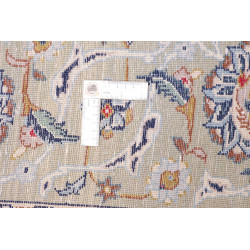 Hand Made Rug Kashan Persia 204x310 Aqua Green