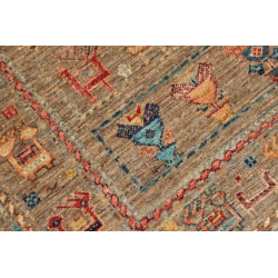 Tappeto Originale Rubin Pakistan 80x124 Marrone
