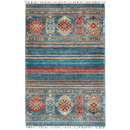 Tappeto Originale Rubin Pakistan 80x125 Blu Ara