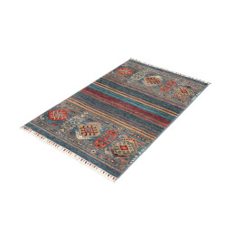 Tappeto Originale Rubin Pakistan 80x125 Blu Ara