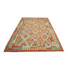 Kilim 204x294 Cm Kilim Afghanistan, Lana Cardata A Mano