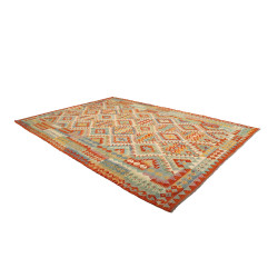 Kilim 204x294 Cm Kilim Afghanistan, Lana Cardata A Mano