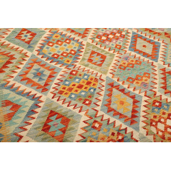 Kilim 204x294 Cm Kilim Afghanistan, Lana Cardata A Mano