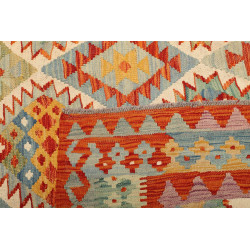 Kilim 204x294 Cm Kilim Afghanistan, Lana Cardata A Mano