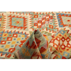 Kilim 204x294 Cm Kilim Afghanistan, Lana Cardata A Mano