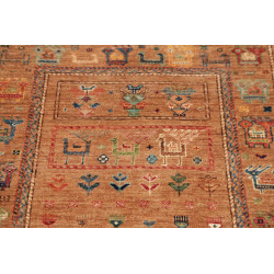 Tappeto Originale Rubin Pakistan 80x124 Marrone