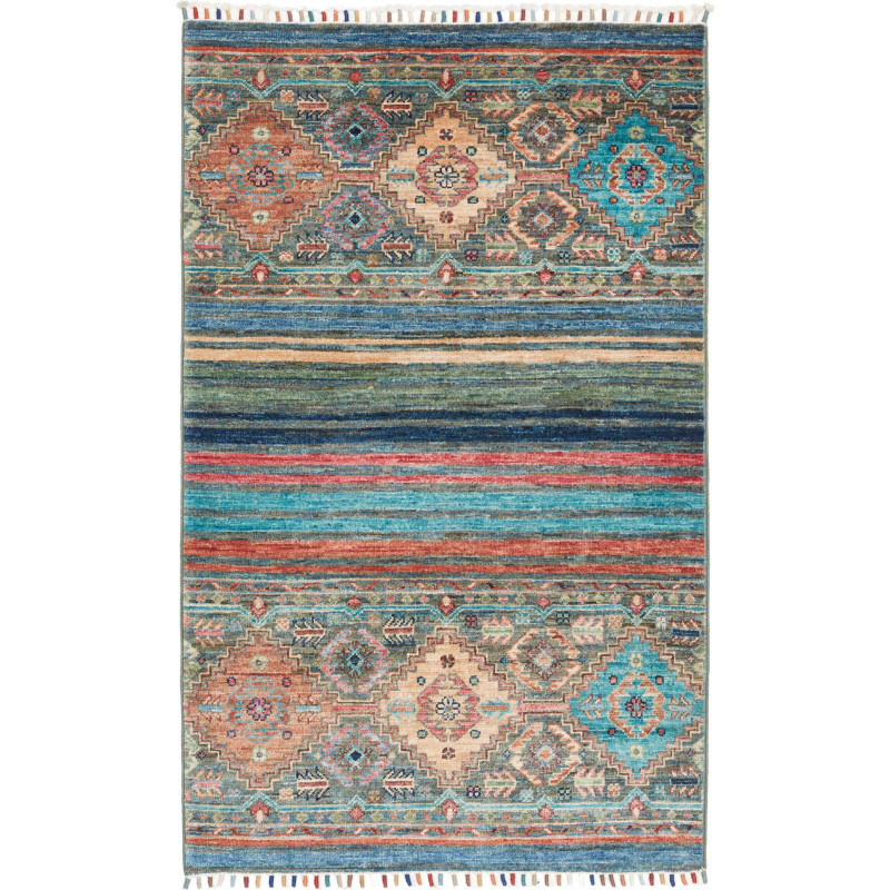 Tappeto Originale Rubin Pakistan 84x130 Blu Tur
