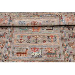 Tappeto Originale Rubin Pakistan 82x127 Grigio