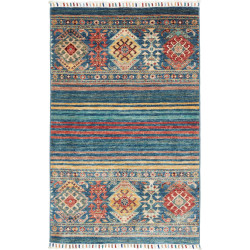 Tappeto Originale Rubin Pakistan 80x126 Blu Ros