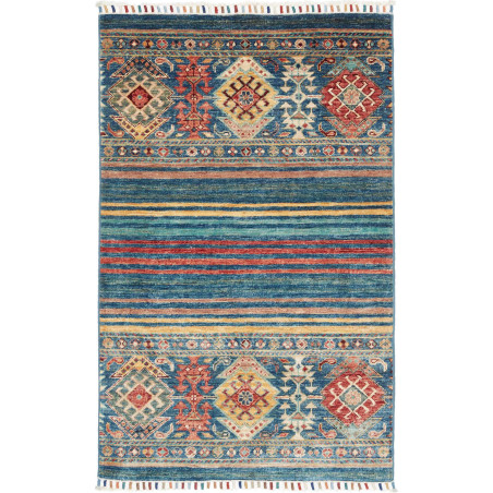Tappeto Originale Rubin Pakistan 80x126 Blu Ros