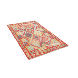Kilim 99x155 Cm Kilim, Afghanistan, Lana Cardata A Mano