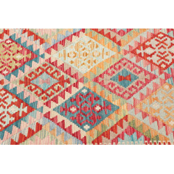 Kilim 99x155 Cm Kilim, Afghanistan, Lana Cardata A Mano