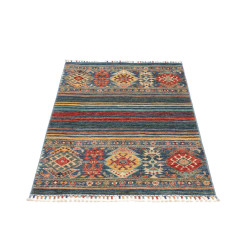Tappeto Originale Rubin Pakistan 80x126 Blu Ros