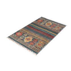 Tappeto Originale Rubin Pakistan 80x123 Blu Ara