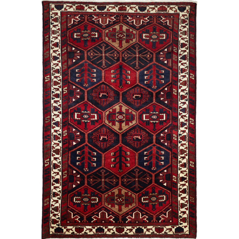 Lori 174x266 Cm Lori Persia Hand-carded Wool Cotton