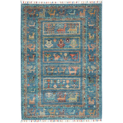 Tappeto Originale Rubin Pakistan 83x120 Blu Pet