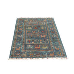 Tappeto Originale Rubin Pakistan 83x120 Blu Pet