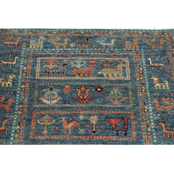Tappeto Originale Rubin Pakistan 81x123 Blu Pet