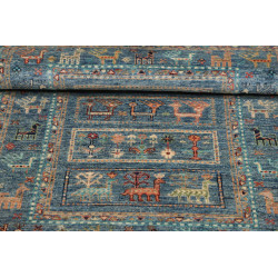 Tappeto Originale Rubin Pakistan 81x123 Blu Pet