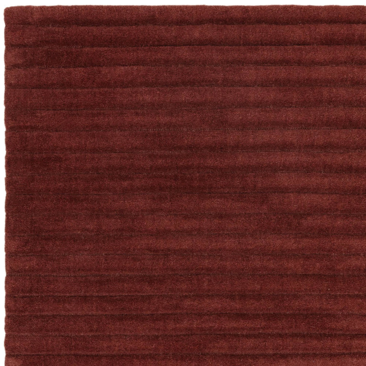 Tappeto Linie geometrico rosso 160x230 cm