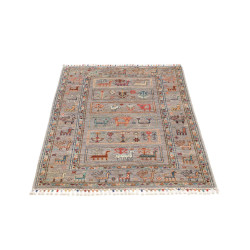Tappeto Originale Rubin Pakistan 80x125 Grigio