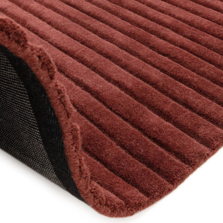Tappeto Linie geometrico rosso 160x230 cm