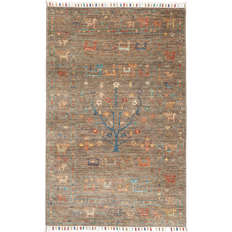 Tappeto Originale Rubin Pakistan 78x126 Marrone