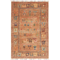 Tappeto Originale Rubin Pakistan 81x123 Marrone