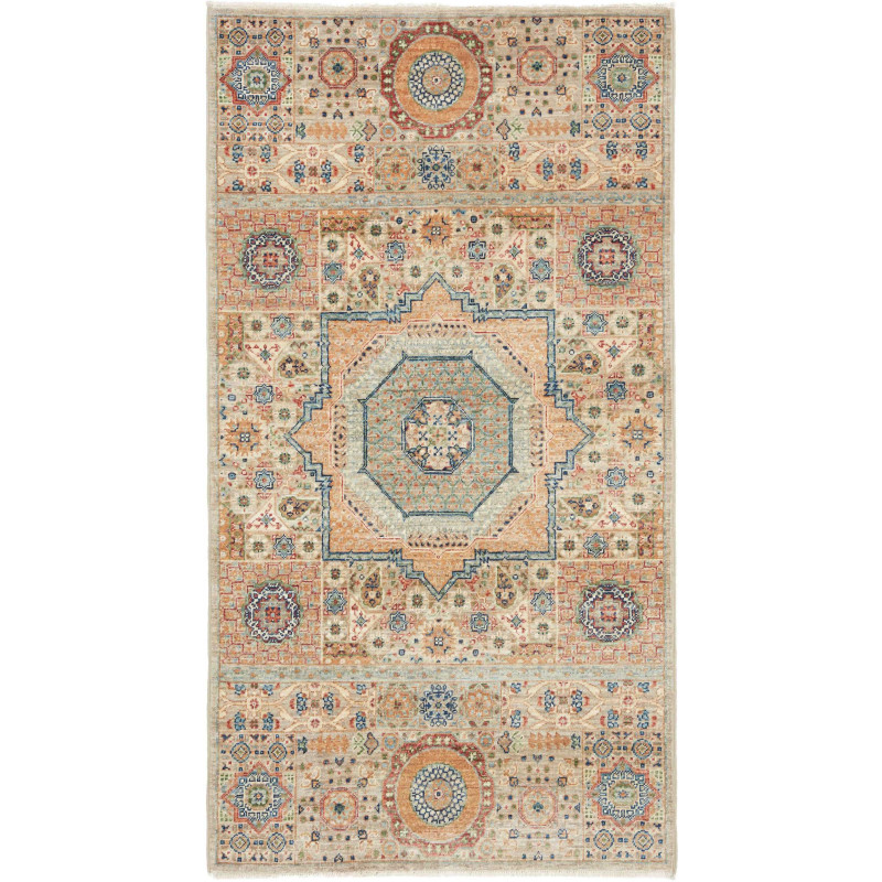 Tappeto Originale Mamlouk Pakistan 80x145 Beige
