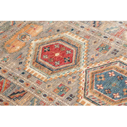 Hand Made Rug Kazak Fine Pakistan 82x123 Grey R