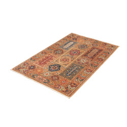 Hand Made Rug Tribal Pakistan 81x128 Brown Blue