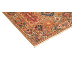 Hand Made Rug Tribal Pakistan 81x128 Brown Blue