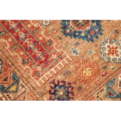Hand Made Rug Tribal Pakistan 81x128 Brown Blue