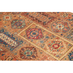 Hand Made Rug Tribal Pakistan 81x128 Brown Blue