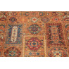 Hand Made Rug Tribal Pakistan 81x128 Brown Blue