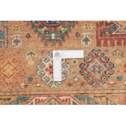 Hand Made Rug Tribal Pakistan 81x128 Brown Blue