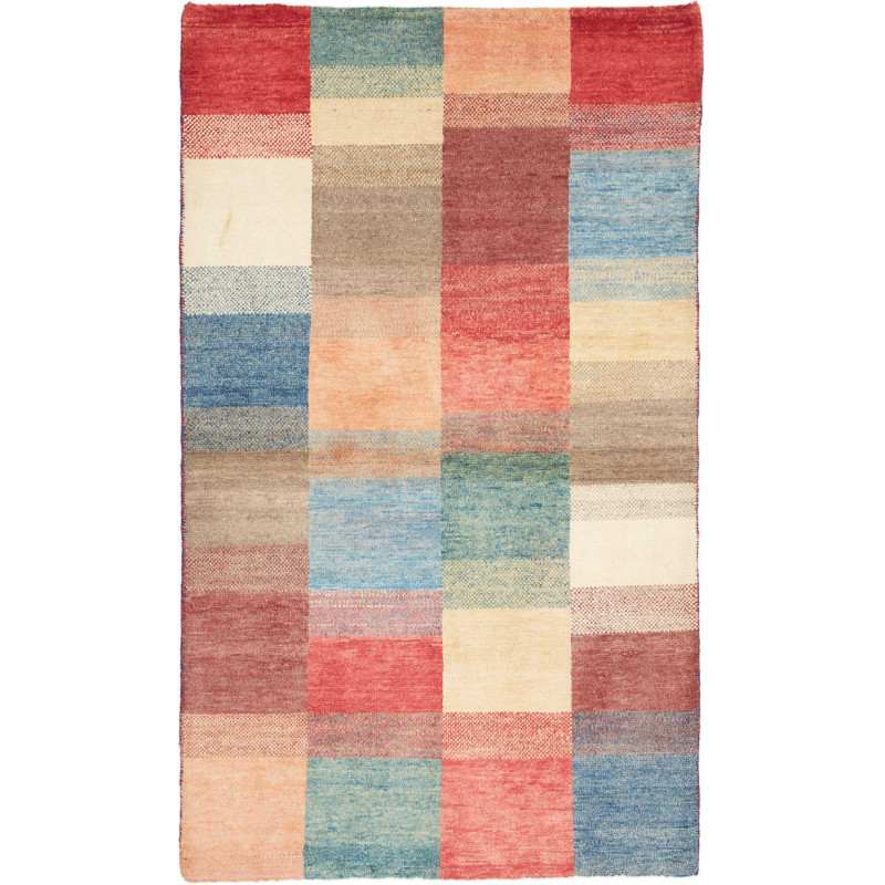 Tappeto Originale Mosaic Pakistan 89x149 Rosso