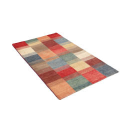 Tappeto Originale Mosaic Pakistan 89x149 Rosso